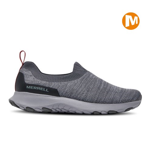 Merrell Cloud Moc Knit Sneaker Herren Grau [DE-VPBKX]